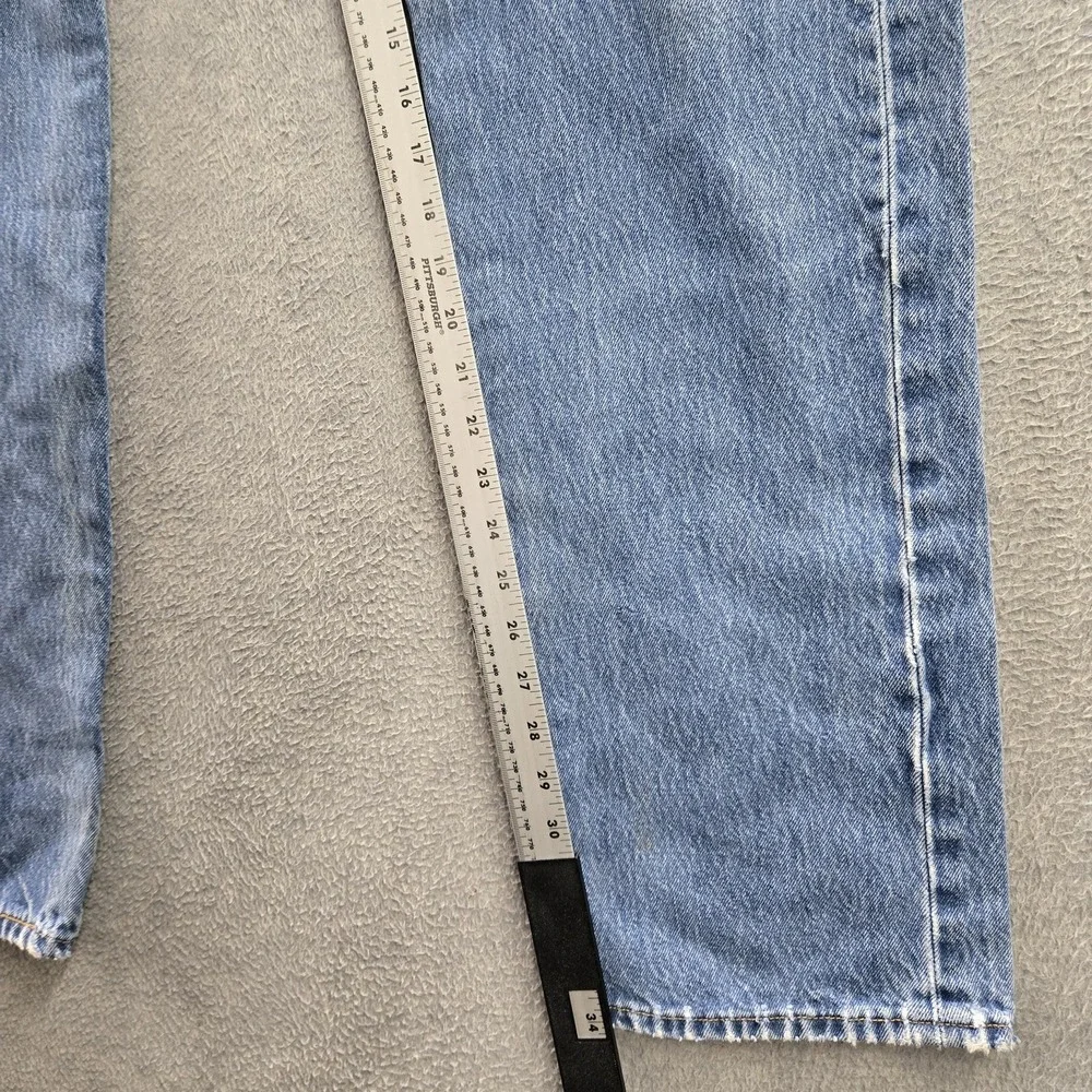 VINTAGE Levi's 501 Men Jeans 34X36 Blue Denim Y2K Original Fit Straight READ